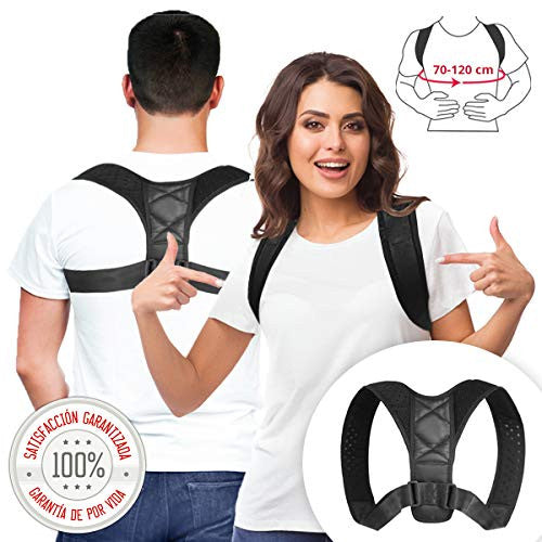 Corrector de Postura Ajustable Unisex Espalda y Hombros