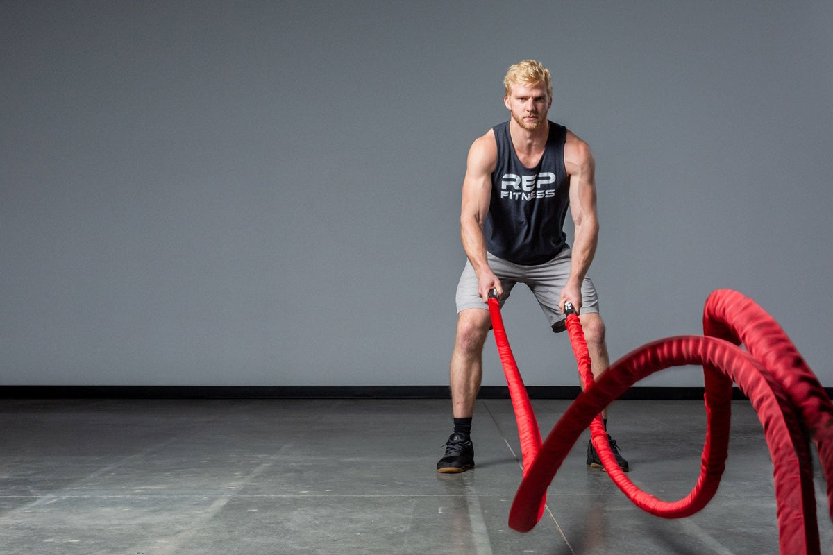 Entrenamiento con Battle Rope - Crossfit de alta intensidad