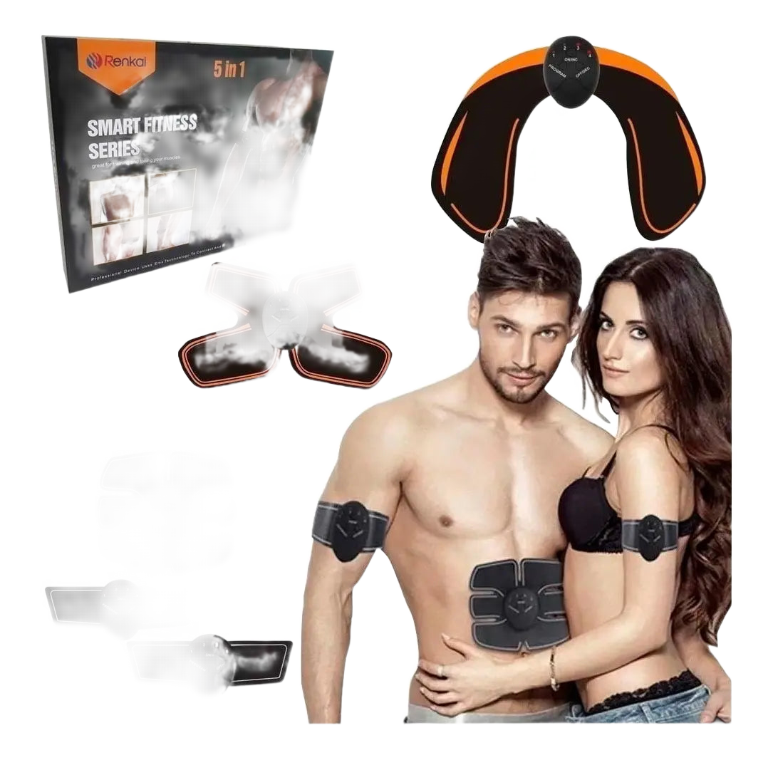 Gimnasia Pasiva 5 en 1 Electroestimulación