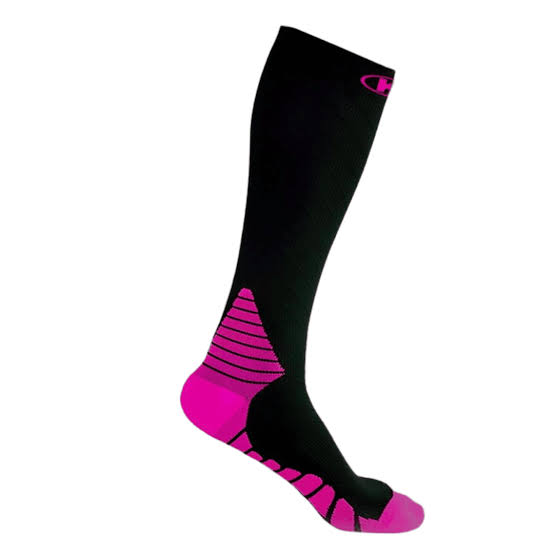Medias De Compresión K6 Para Running (Fucsia)