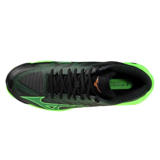 Botín Voleibol Mizuno Wave Lightning Elite (negro/verde)