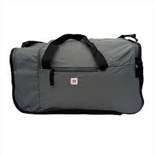 Bolso de Viaje Wilson Regina (GRIS OSCURO/NEGRO)