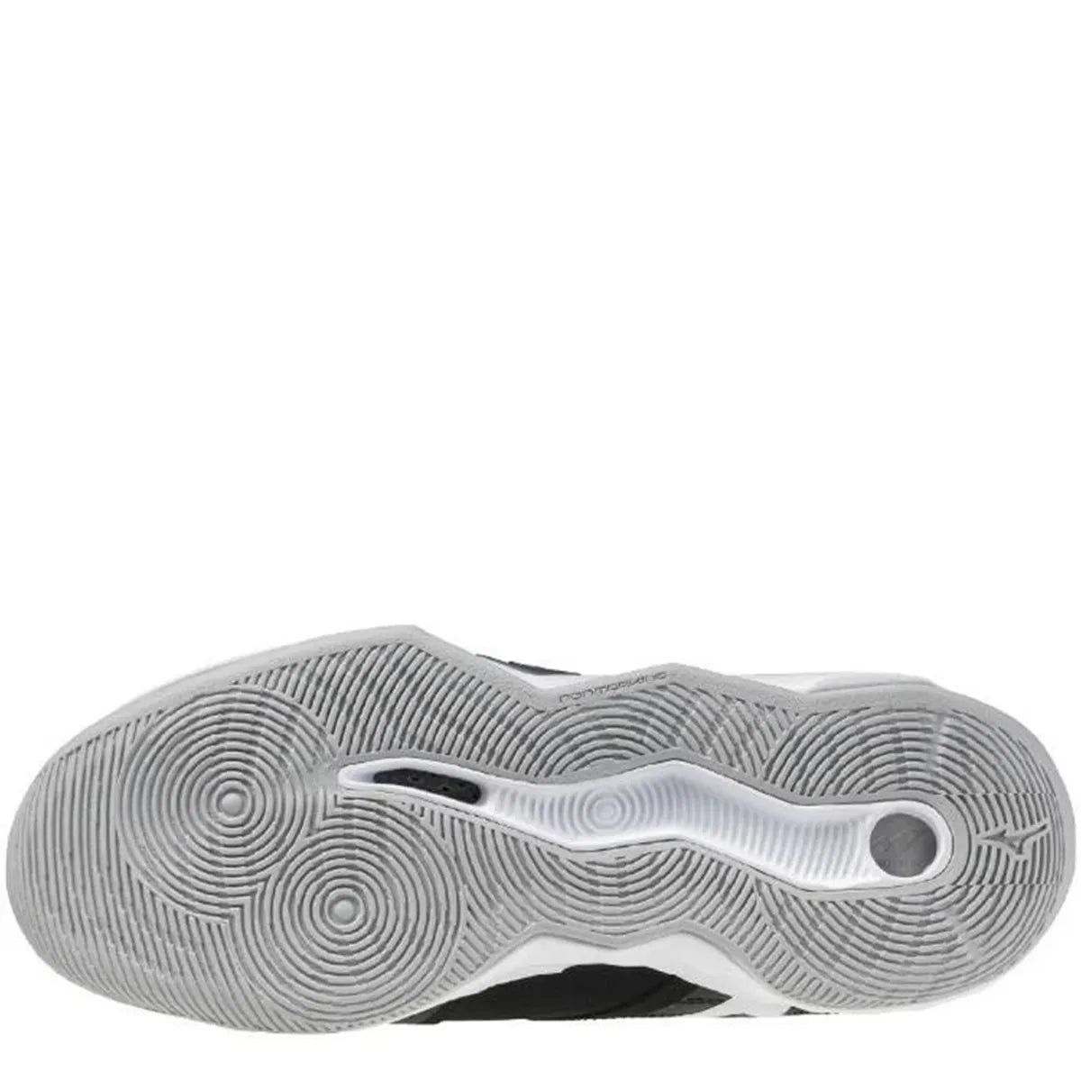 Zapato Voleibol Mujer Mizuno Wave Momentum Pro (Negro y Blanco)
