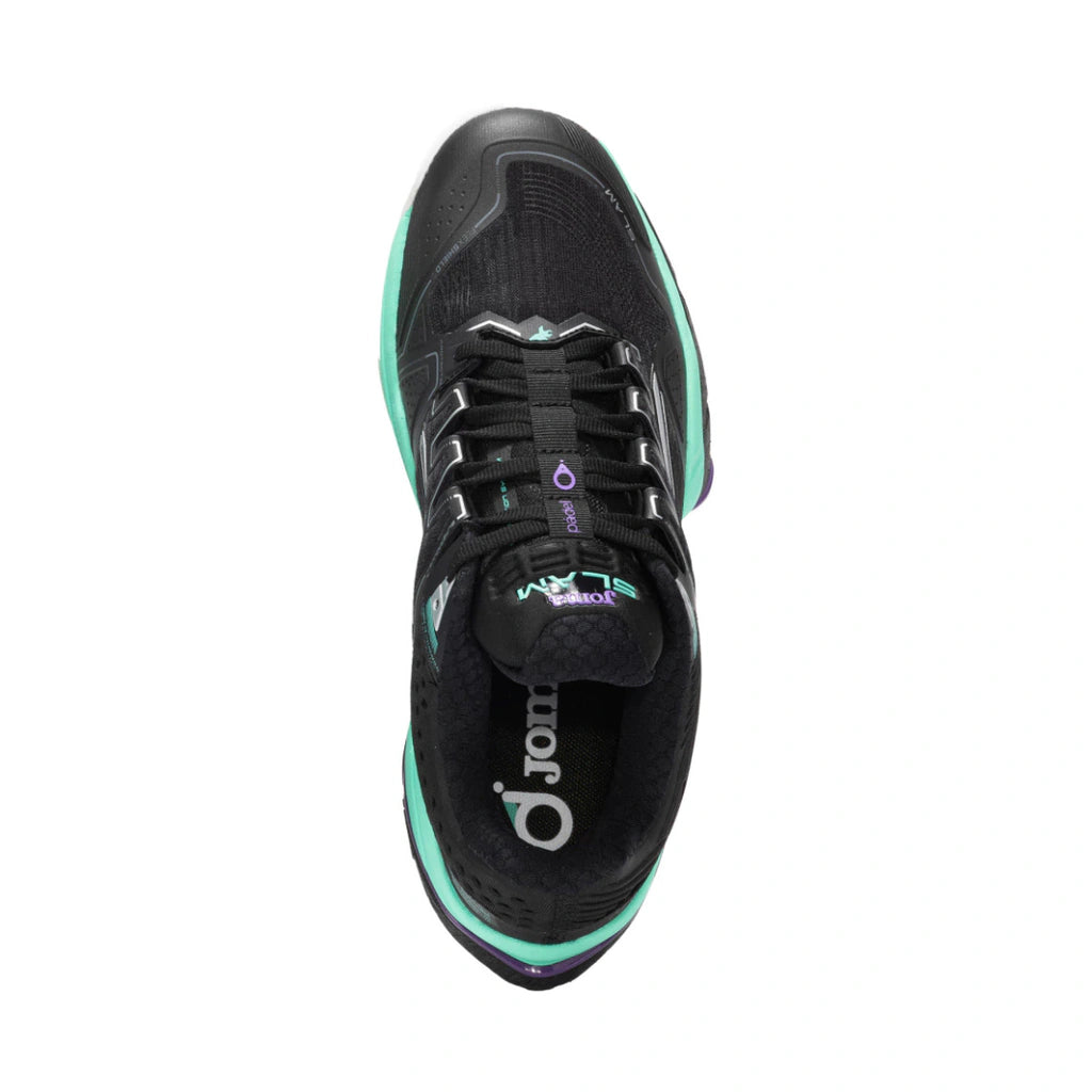 Zapato Tenis/Padel Slam (Negro/Turquesa)