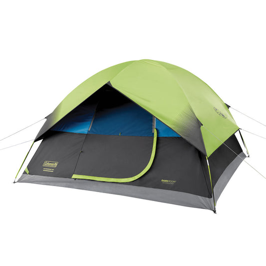 Carpa Coleman Sundome Dark Room 6p Gris/Verde