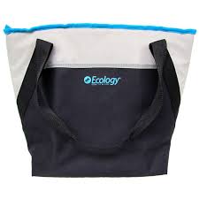 Bolso Playero Térmico 16L Negro Ecology - Vista frontal