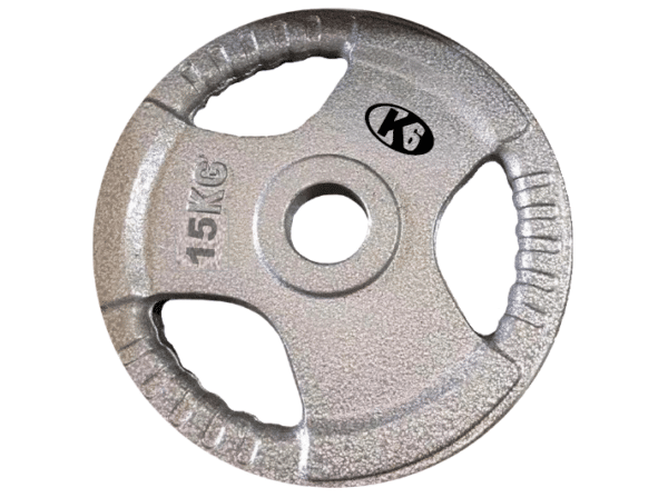 Disco De Pesas Estándar Hierro K6 15 Kg