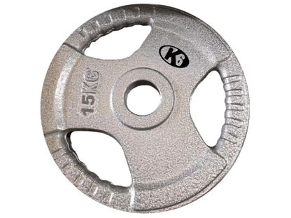 Disco De Pesas Estándar Hierro K6 15 Kg