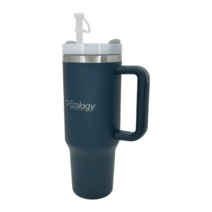 Botella Térmica Stan 40Oz Negro - Vista lateral