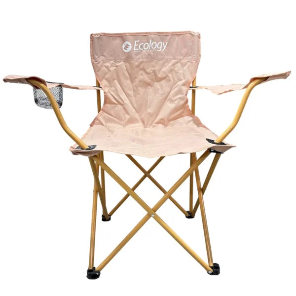 Silla Plegable Camping Weekend Beige - Detalle