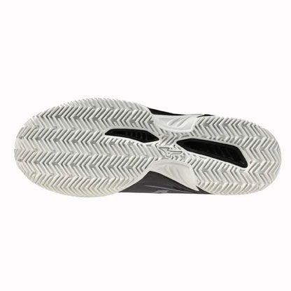 Zapato Tenis Mizuno Break Shot 5 CC (Negro y Blanco)