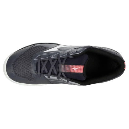 Zapato Tenis Mizuno Break Shot 5 CC (Negro y Blanco)