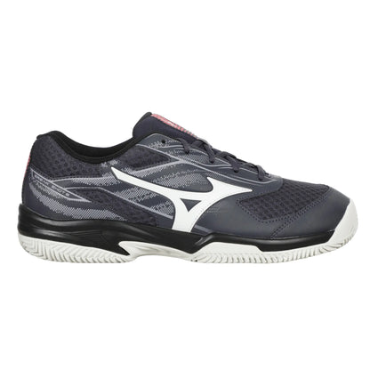 Zapato Tenis Mizuno Break Shot 5 CC (Negro y Blanco)