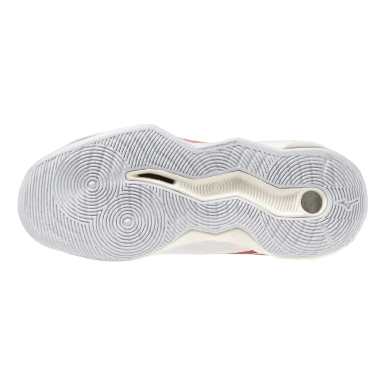 Zapato Indoor Voleibol Infantil Mizuno Cyclone Speed Jr (blanco/negro)