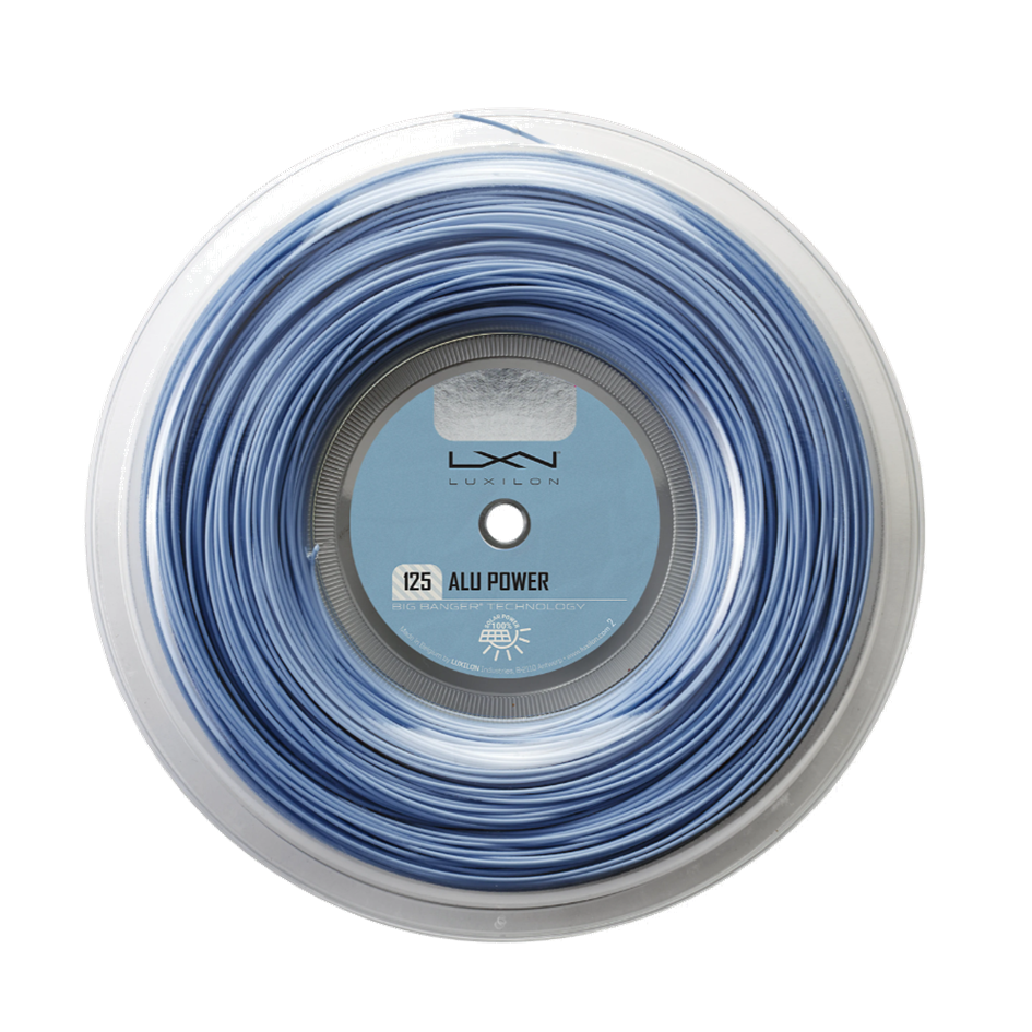 Luxilon ALU Power Silver 125mm 220m Reel - Cuerda co-polímero circuito profesional