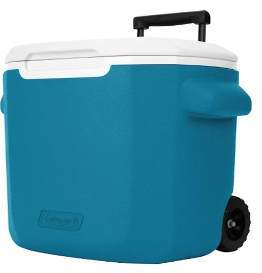 Cava Coleman Chiller Con Ruedas 27Lt/28Qt Azul