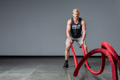 Entrenamiento con Battle Rope - Crossfit de alta intensidad
