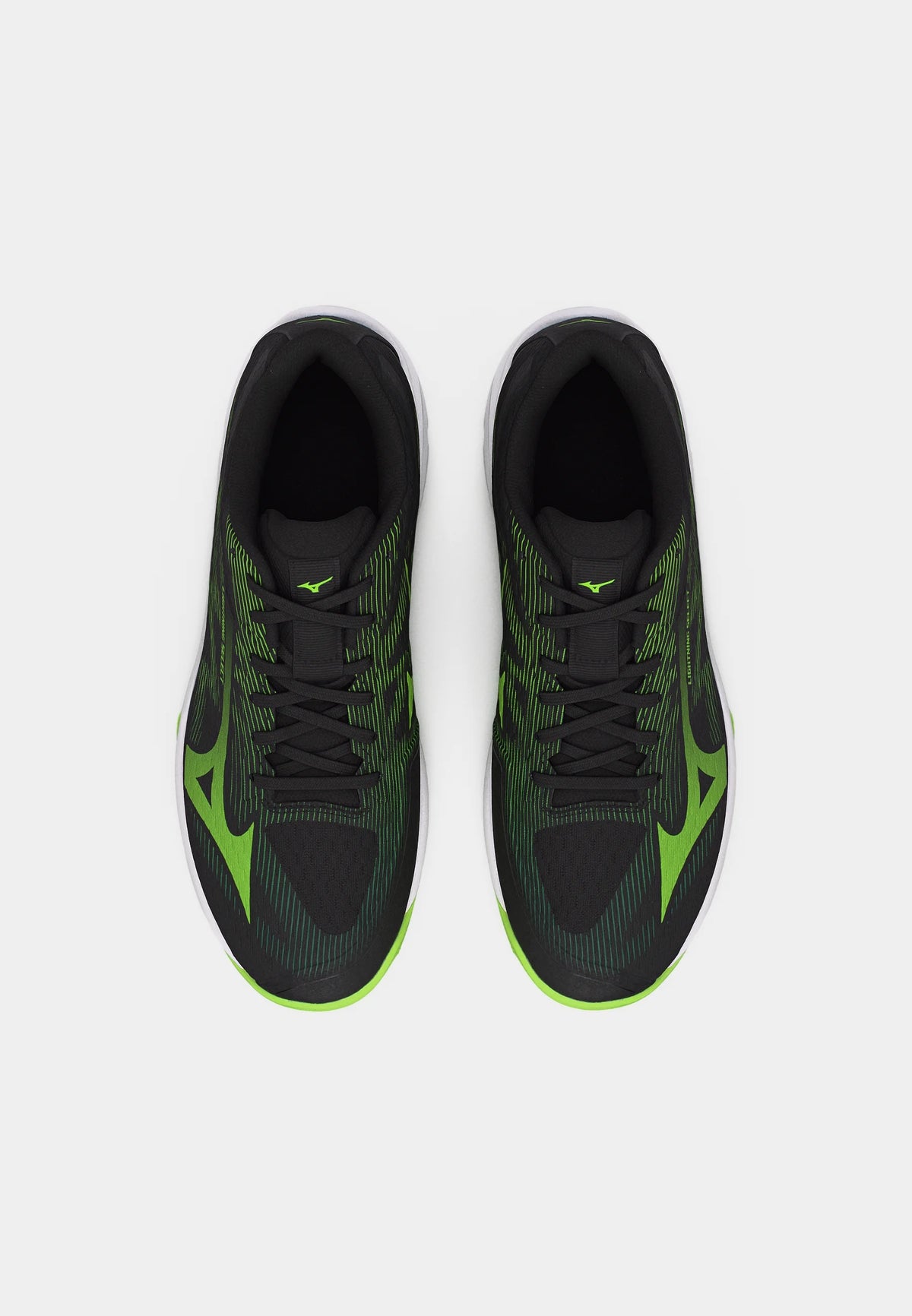 Zapato Voleibol Mizuno Lightning Select (NEGRO Y VERDE)