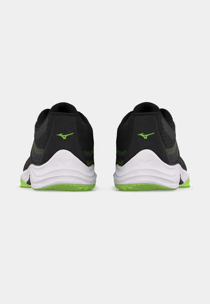 Zapato Voleibol Mizuno Lightning Select (NEGRO Y VERDE)