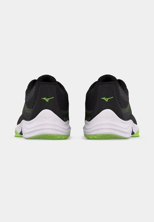 Zapato Voleibol Mizuno Lightning Select (NEGRO Y VERDE)
