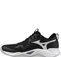 Zapato Voleibol Mujer Mizuno Wave Momentum Pro (Negro y Blanco)