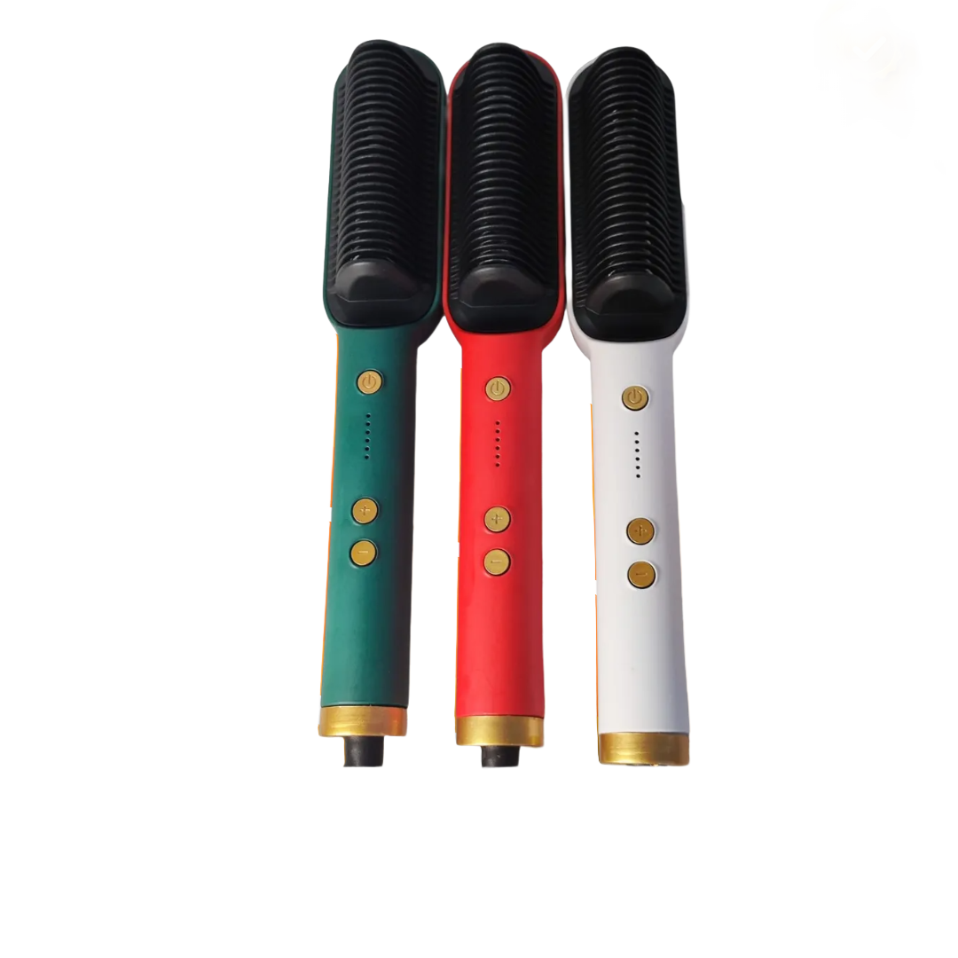 Cepillo Alisador Plancha 2 en 1
