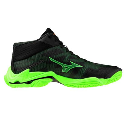 Botín Voleibol Mizuno Wave Lightning Elite (negro/verde)