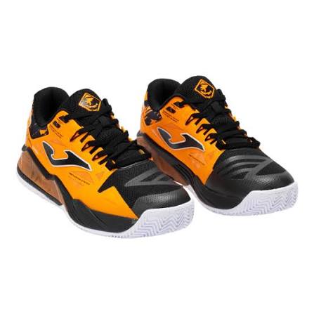Zapato Padel Spin Dama (Naranja/Negro)