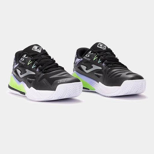 Zapato Padel Spin Dama (Negro/Verde)