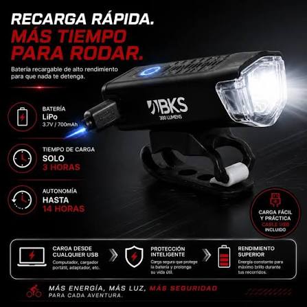 Luz Frontal Recargable I600