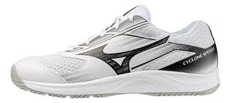 Zapato Indoor Voleibol Infantil Mizuno Cyclone Speed Jr (blanco/negro)
