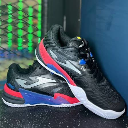 Zapato Tennis Roland (Negro/Rojo)
