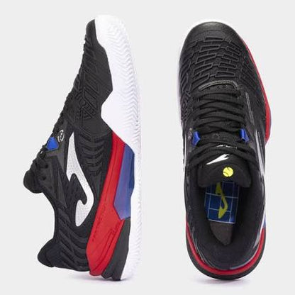 Zapato Tennis Roland (Negro/Rojo)