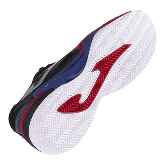 Zapato Tennis Roland (Negro/Rojo)