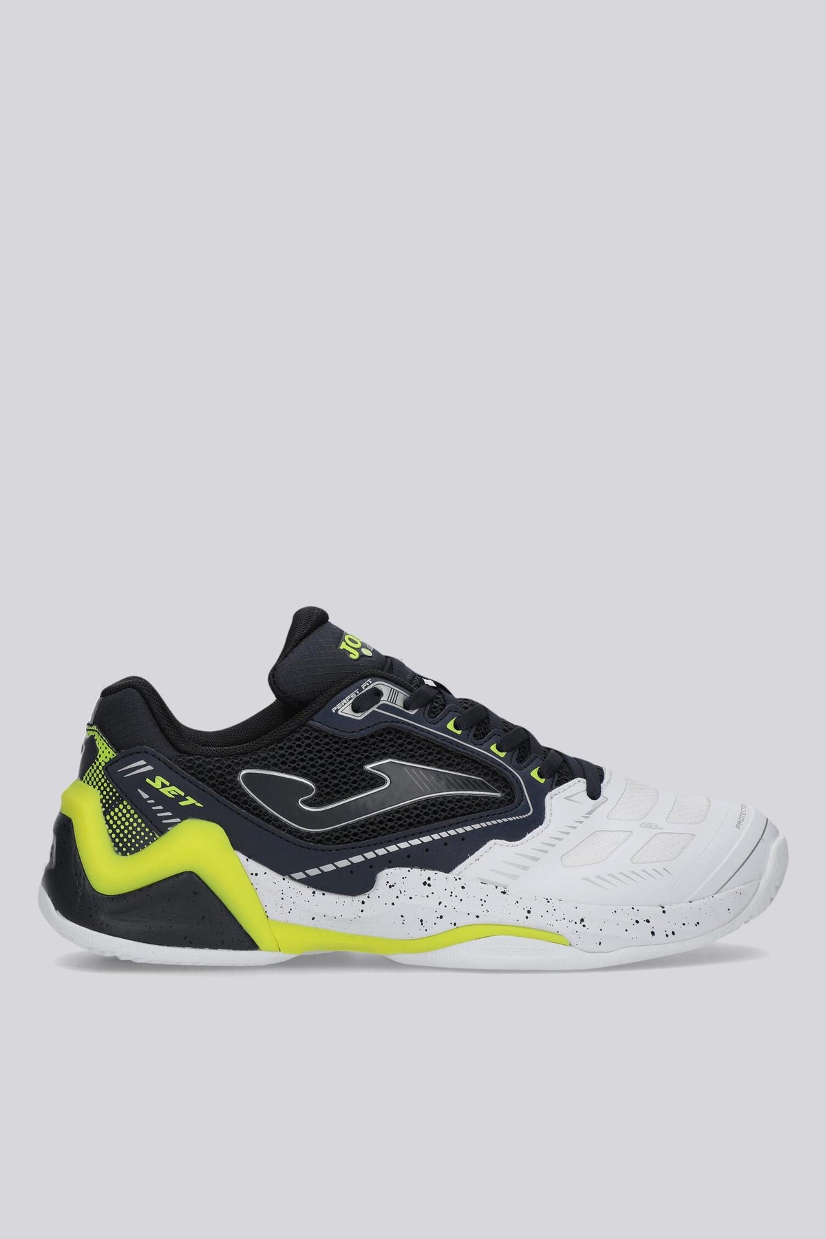 Zapatilla Joma Tennis Set Mujer Negro vista frontal