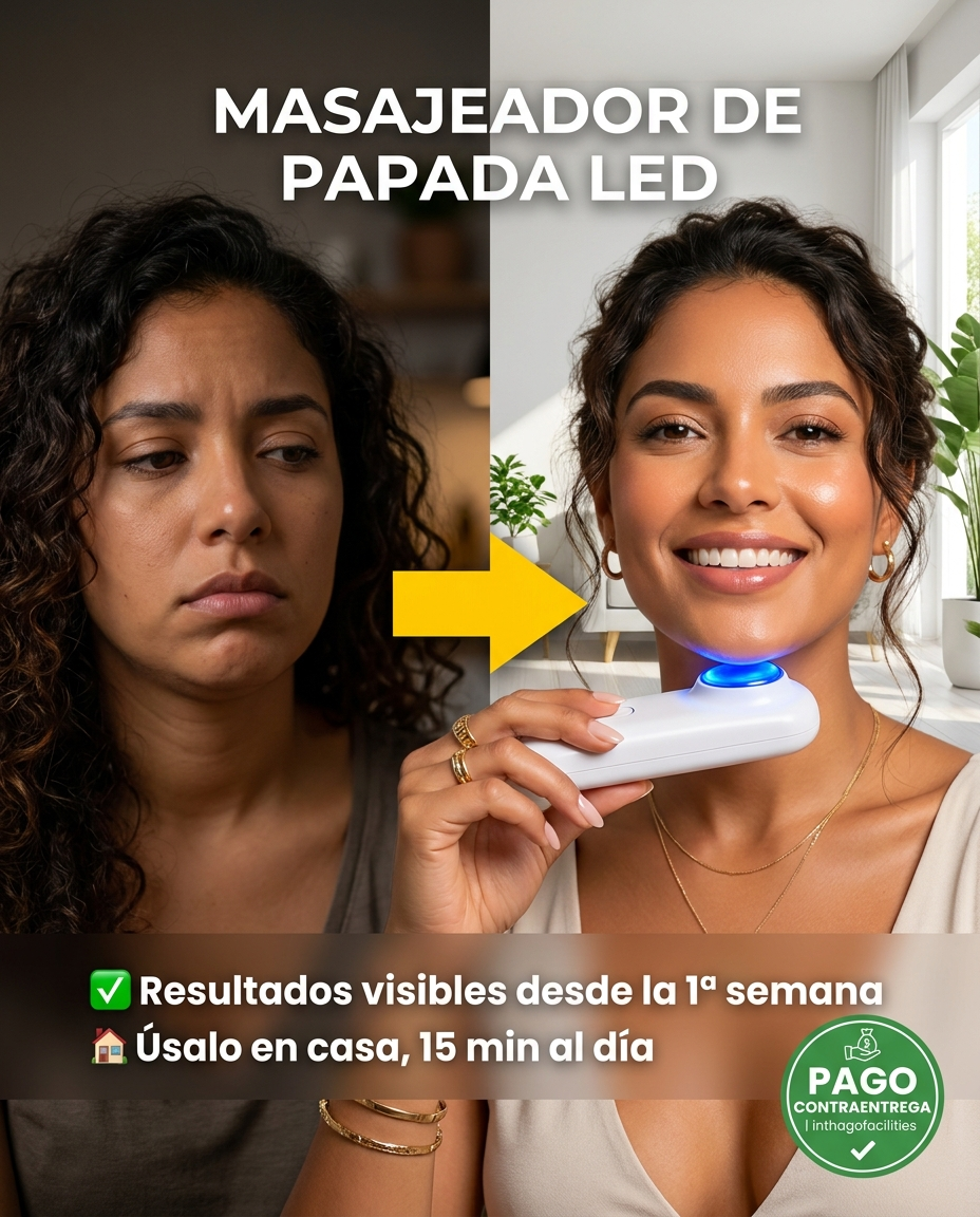 Masajeador Reafirmante de Papada y Cuello