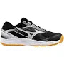 Zapato Indoor Voleibol Infantil Mizuno Cyclone Speed Jr (Negro y Blanco)