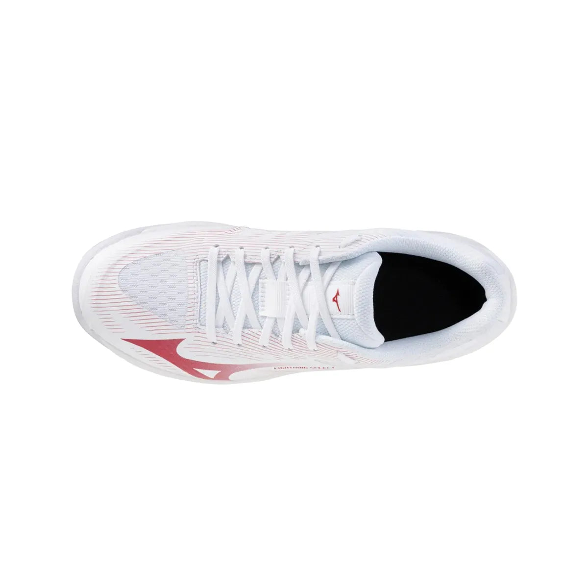Zapato Voleibol Mujer Mizuno Lightning Select (blanco/rojo)