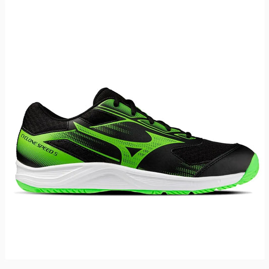 Zapato Indoor Voleibol Mizuno Cyclone Speed 5 (NEGRO Y VERDE)