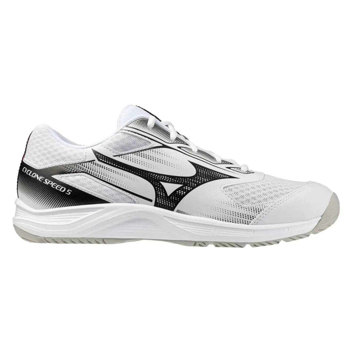 Zapato Indoor Voleibol Mizuno Cyclone Speed 5 (blanco/gris)