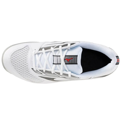 Zapato Indoor Voleibol Mizuno Cyclone Speed 5 (blanco/gris)