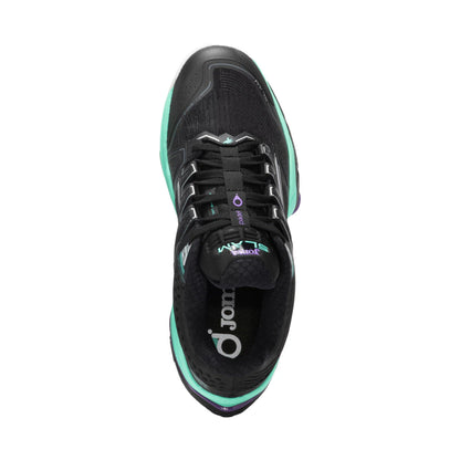 Zapato Tenis/Padel Slam (Negro/Turquesa)
